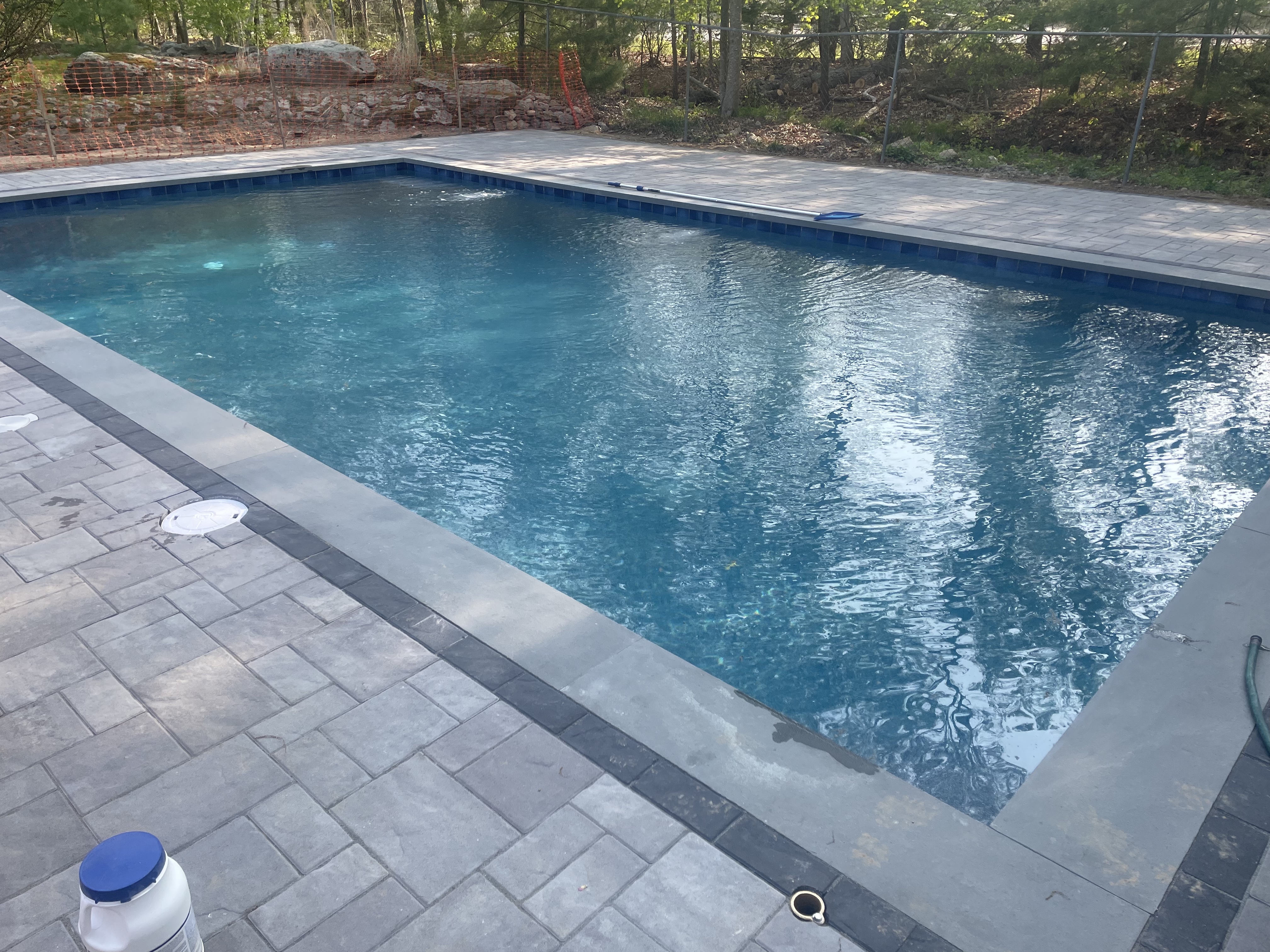 East Greenwich Gunite pool installed