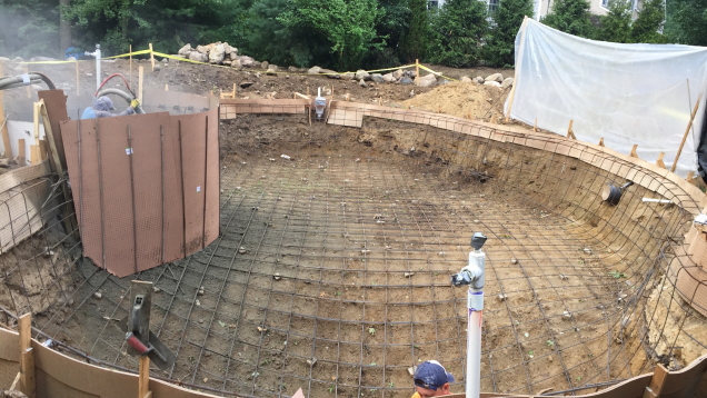 During installation.