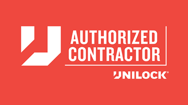Unilock Authorized Contractor seal
